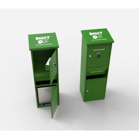 Straightcrate Indoor/Outdoor Pet Waste Stand ST3643774